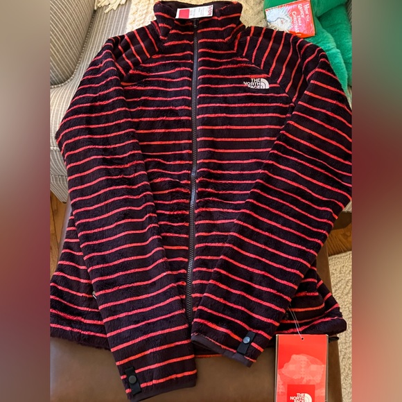 The North Face Osito 2 Striped Fleece Jacket Size small - Picture 4 of 4